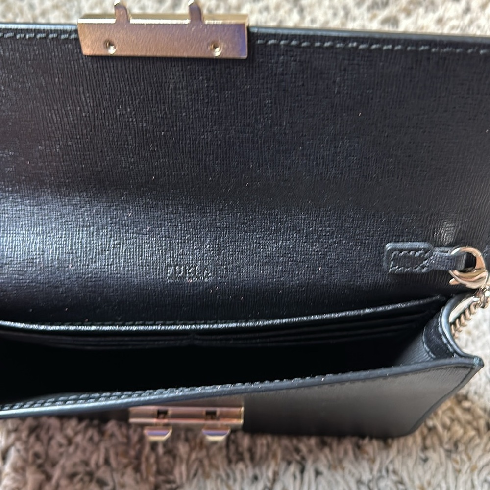 NWOT Furla Julia Bag black - Picture 3 of 3